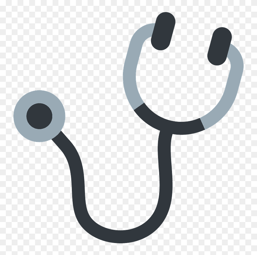 Stethoscope Emoji Clipart - Transparent Stethoscope Emoji - Png Download