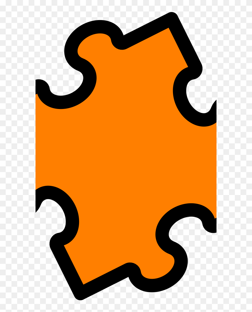 Jigsaw Blue Puzzle Svg Clip Arts - Puzzle Piece Clipart Transparent - Png Download