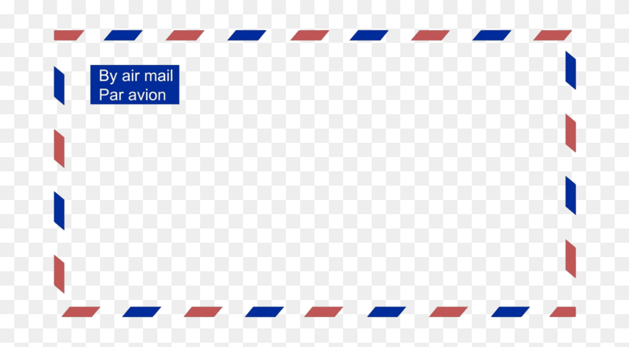 Envelope Mail Png File Hd - Airmail Envelope Png Clipart