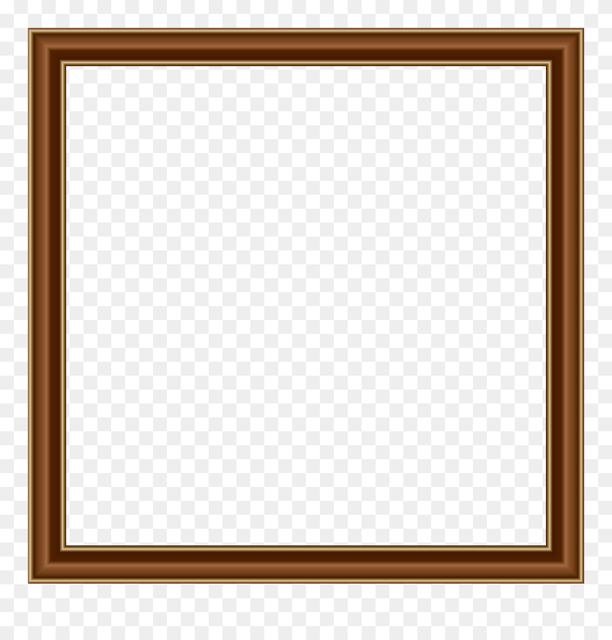 Square Picture Frame Area Board Game Pattern - Square Frame Png Free Clipart