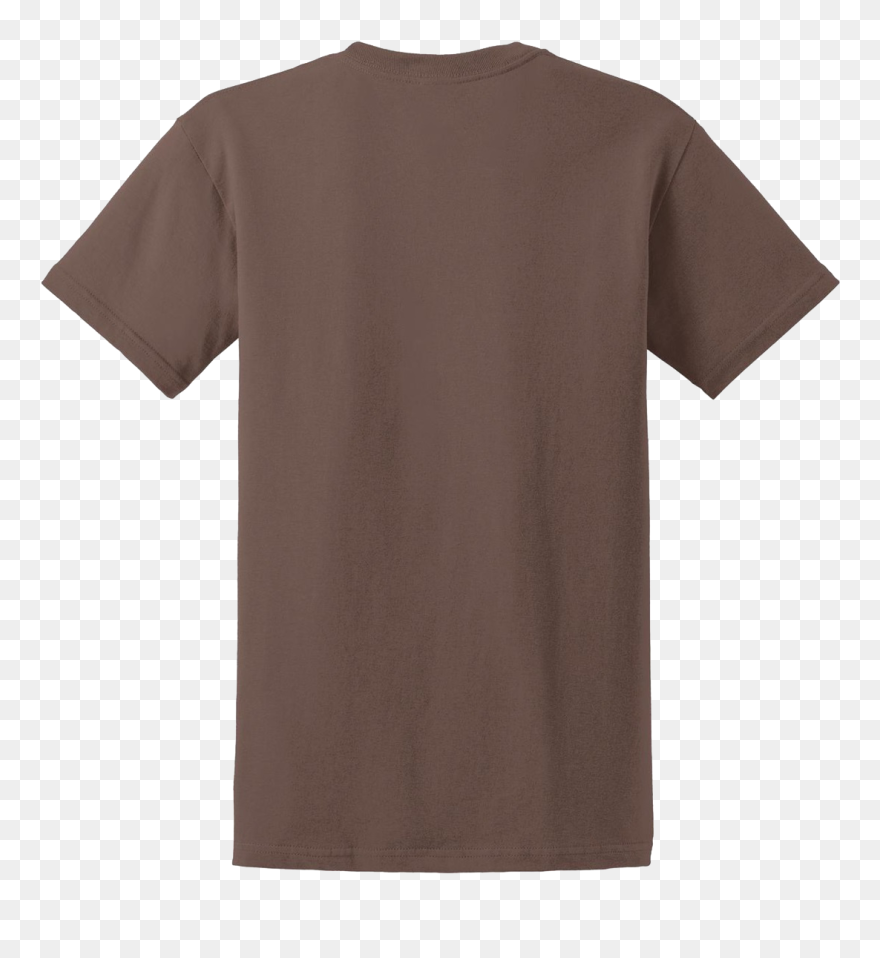 T-shirt Sleeve Brown Neck - Active Shirt Clipart