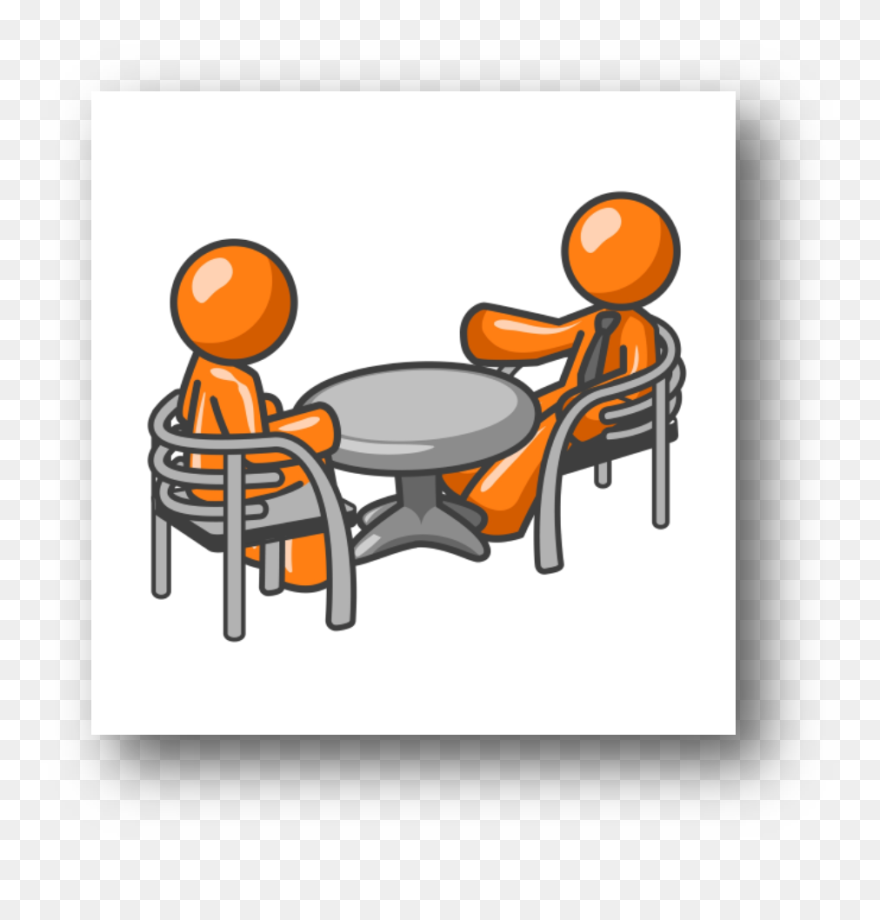 1 To 1 Discussion With Manager Clipart