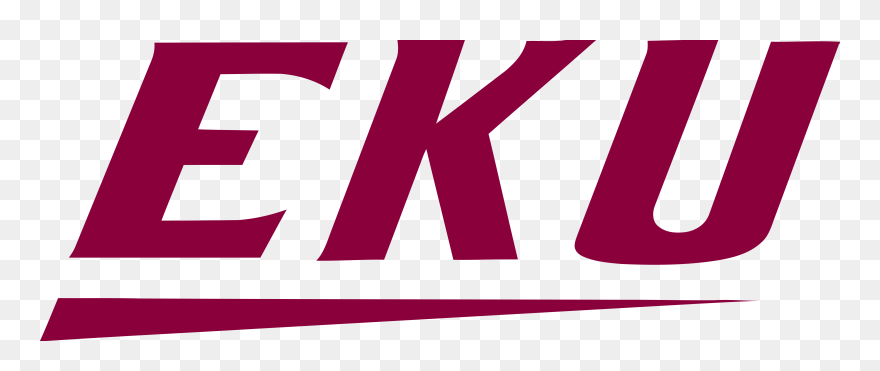 Eastern Kentucky Athletics Logo Clipart