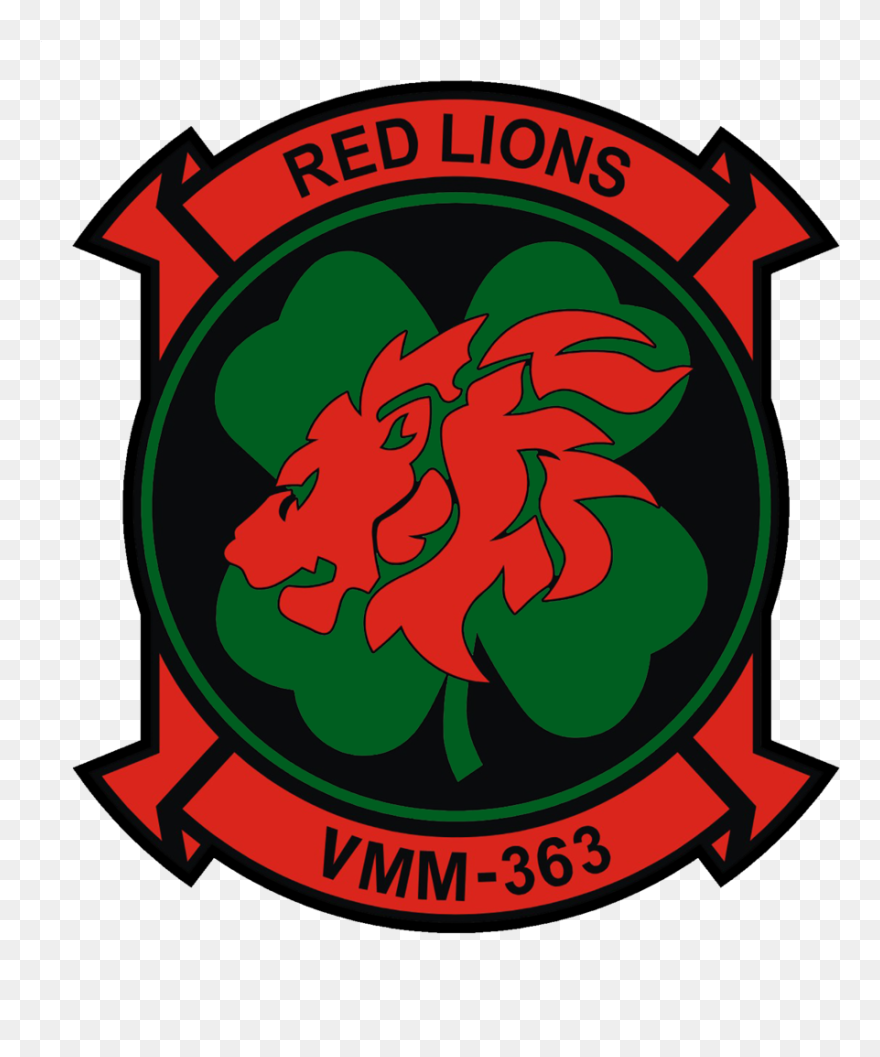Lions Clipart Red - 414 Maintenance Squadron - Png Download