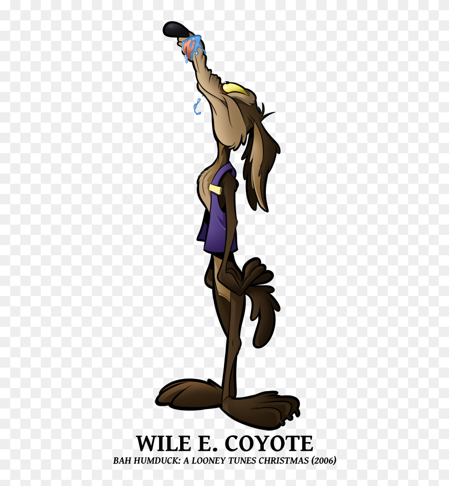 Coyote Clipart Wile E Coyote, Coyote Wile E Coyote - Looney Tunes Characters Wile E Coyote - Png Download