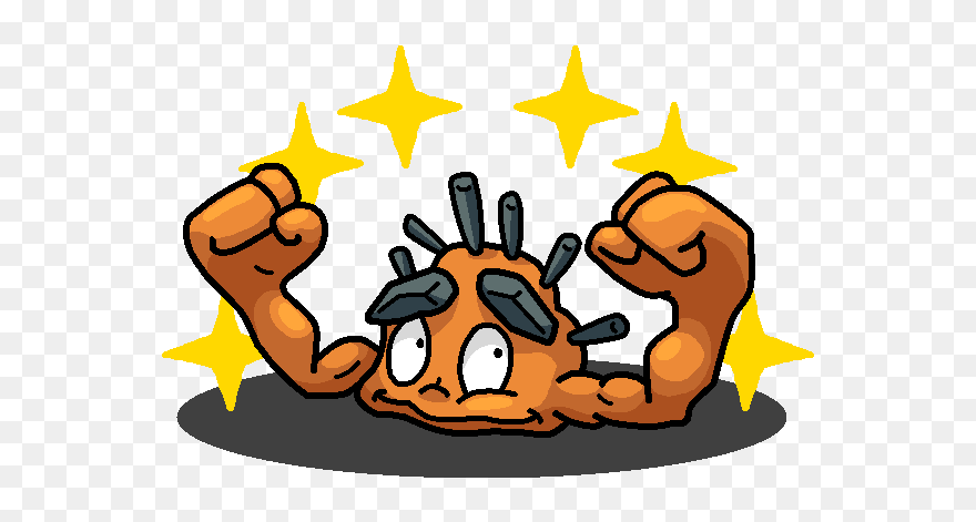Shiny Alolan Geodude Png Clipart