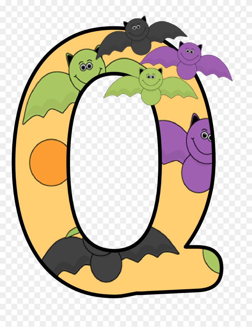 Alfabeto Murciélago Kids Clipart