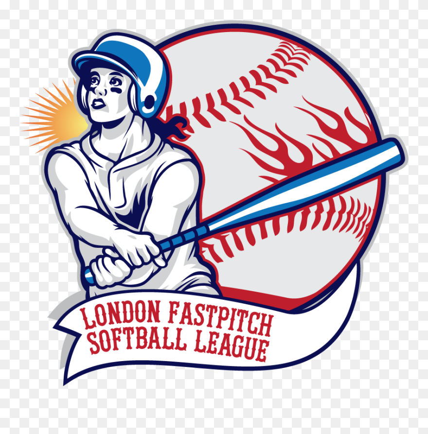 London Fastpitch Softball League Gets Off To A Flying - Softball Girl Clipart