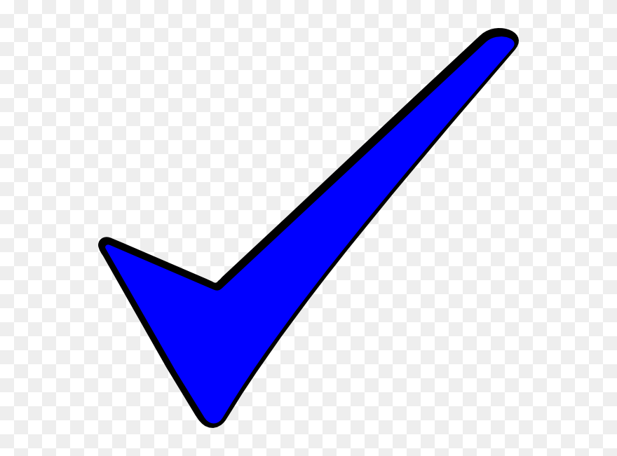 Blue Tick Clipart