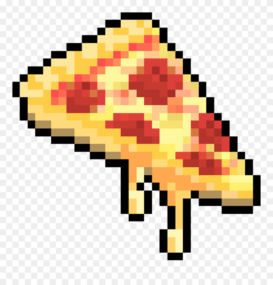 Pizza Pixel Art Gif Image - Pixel Art Pizza Gif Clipart