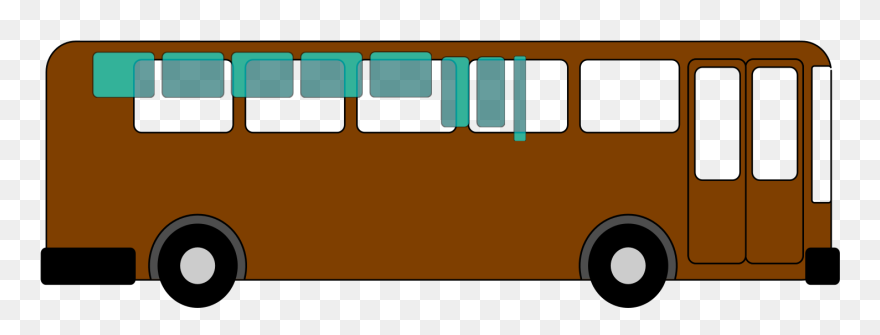 Green Bus Clipart - Png Download