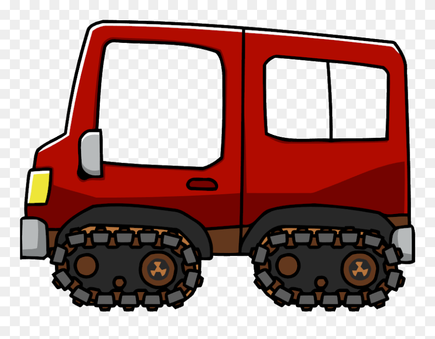 Transparent Charter Bus Clipart - Scribblenauts Snow Coach - Png Download