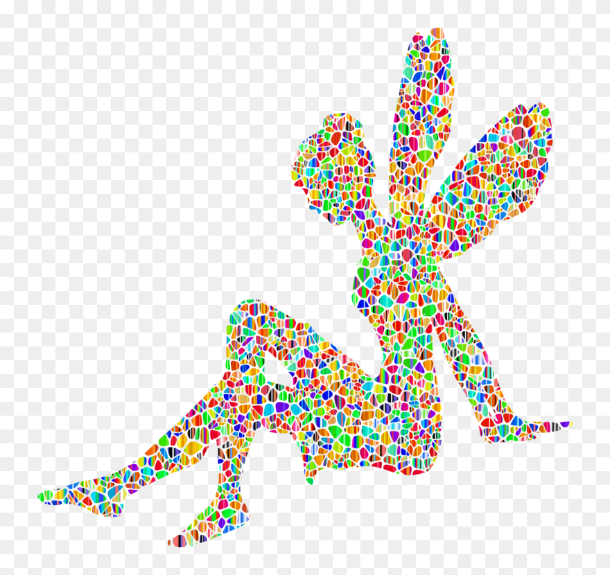 Art,text,body Jewelry - Transparent Fairy Silhouette Clipart