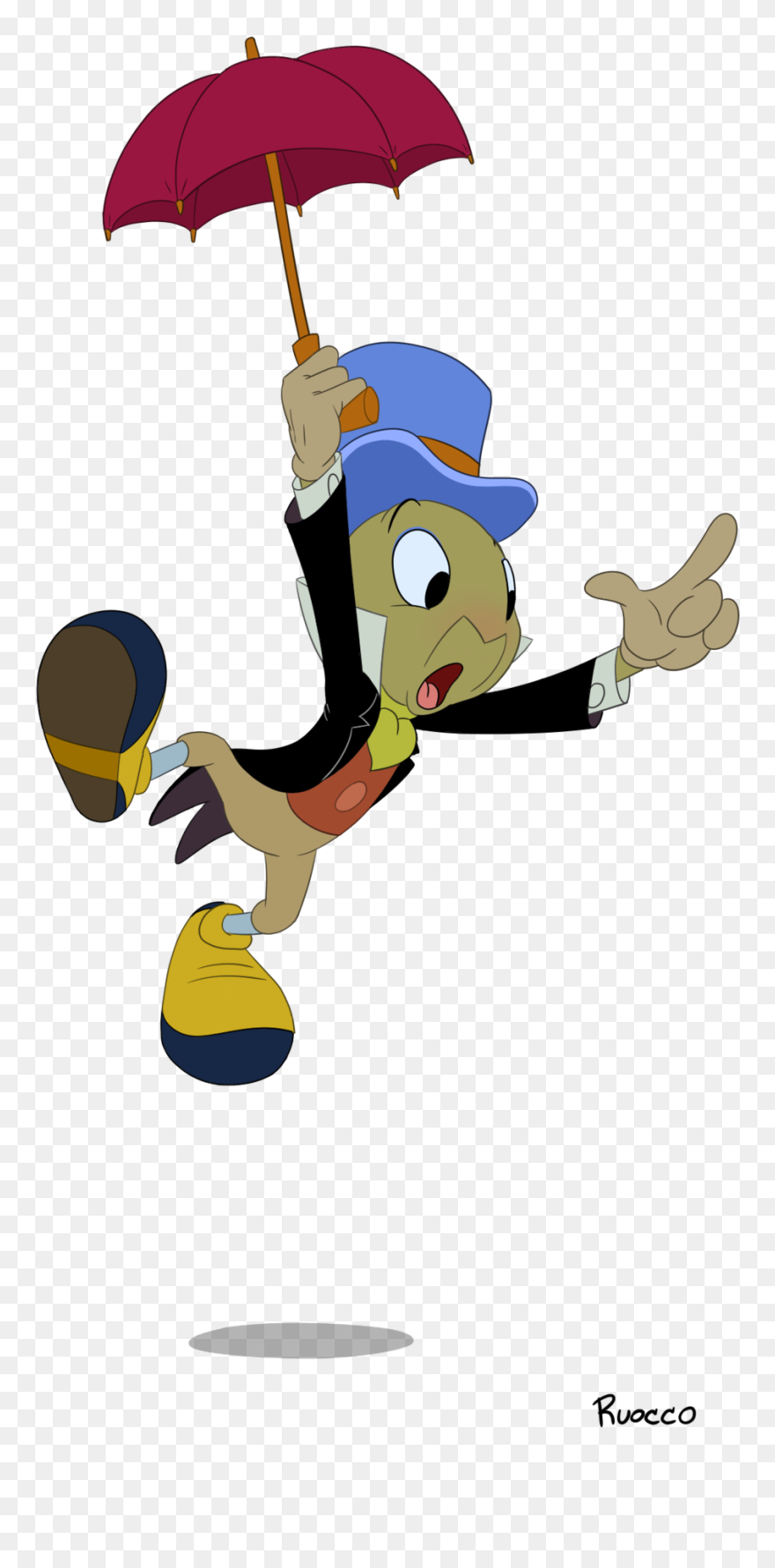 Download Jiminy Hq Png - Jiminy Cricket Png Clipart