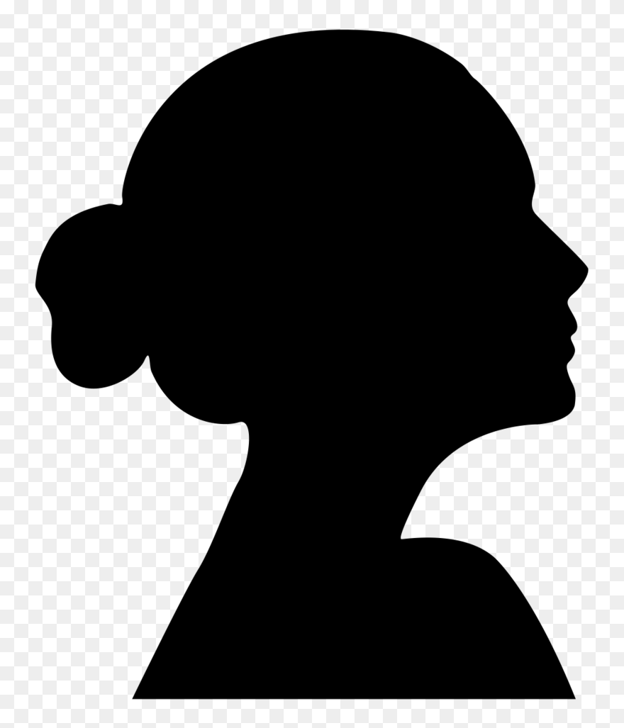 Face Woman Silhouette Png Clipart