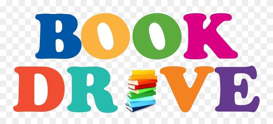 Children's Book Drive Clipart - Png Download
