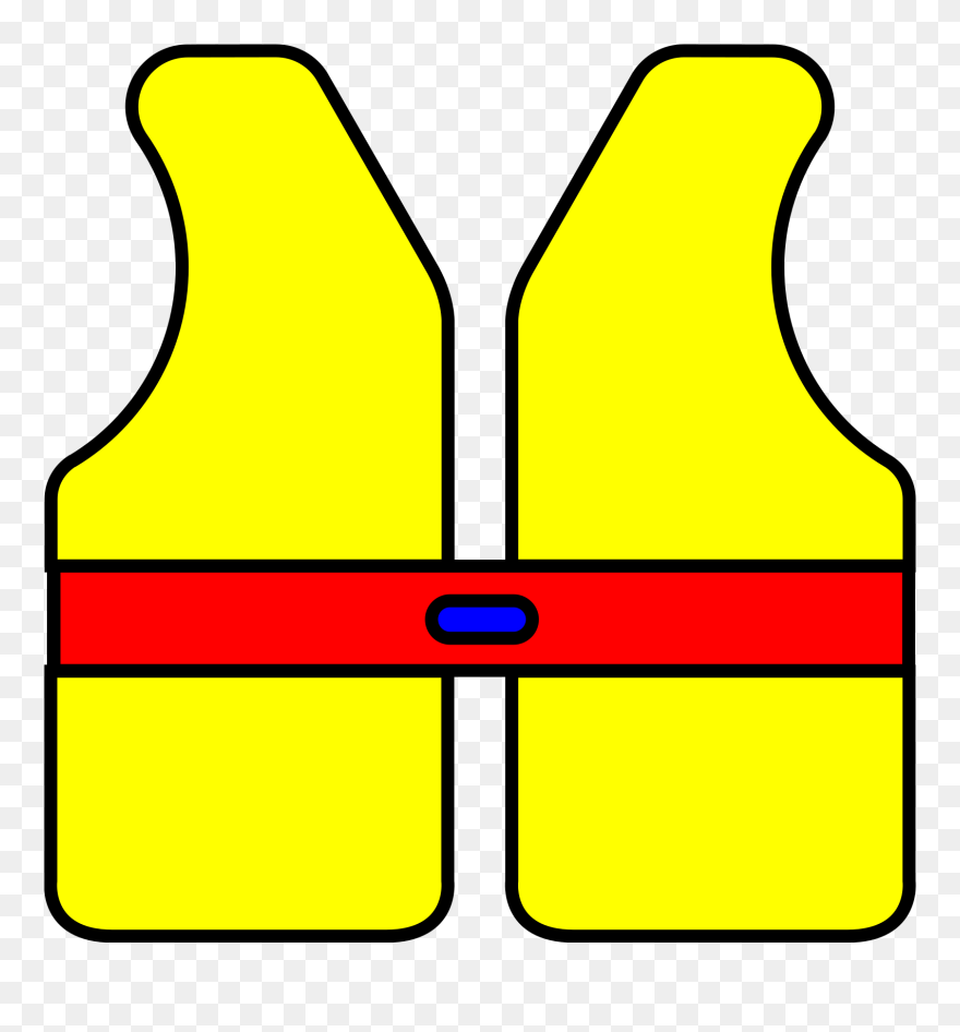 Transparent Life Jacket Clipart - Png Download