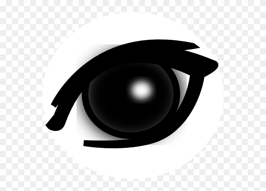 Dark Black Eye Png Clipart