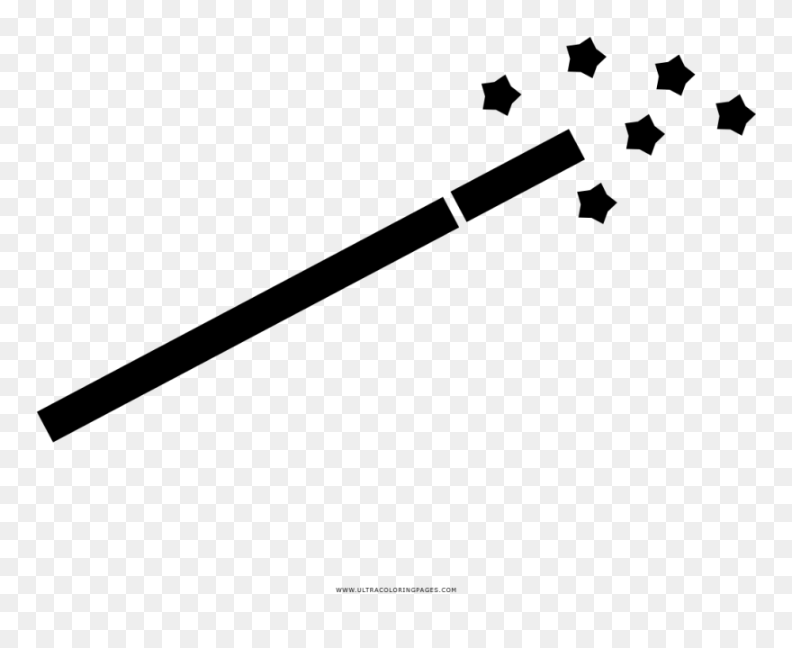 Transparent Magic Wand Clip Art - Wand - Png Download