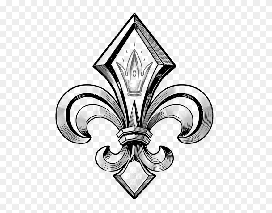 Fleur De Lys Fleur De Lys Royale- - Fleur De Lys Png Clipart