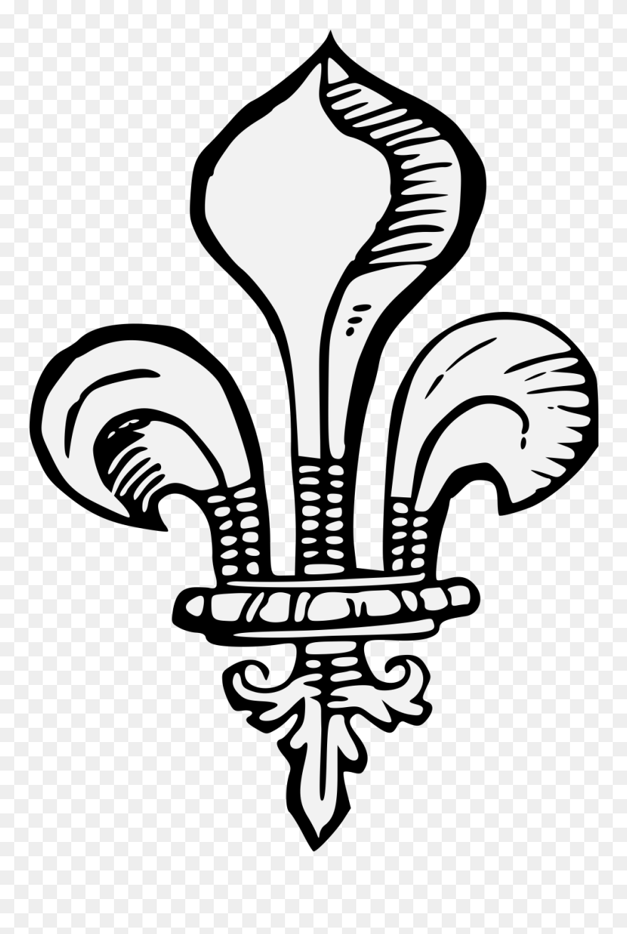 Transparent Fleur De Lis Clipart - Illustration - Png Download