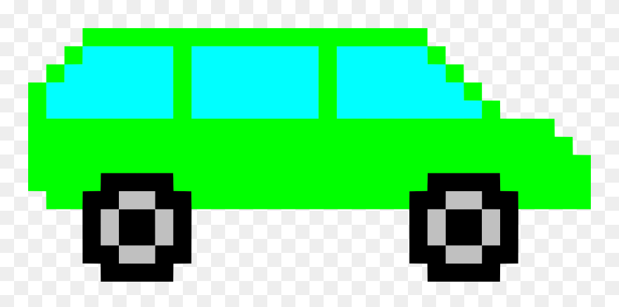 Pixel Art Car Clip Arts - Transparent Pixel Cars - Png Download