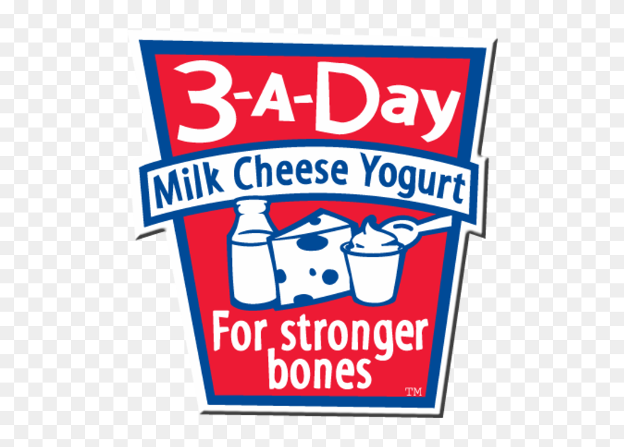 3 A Day For Stronger Bones Clipart