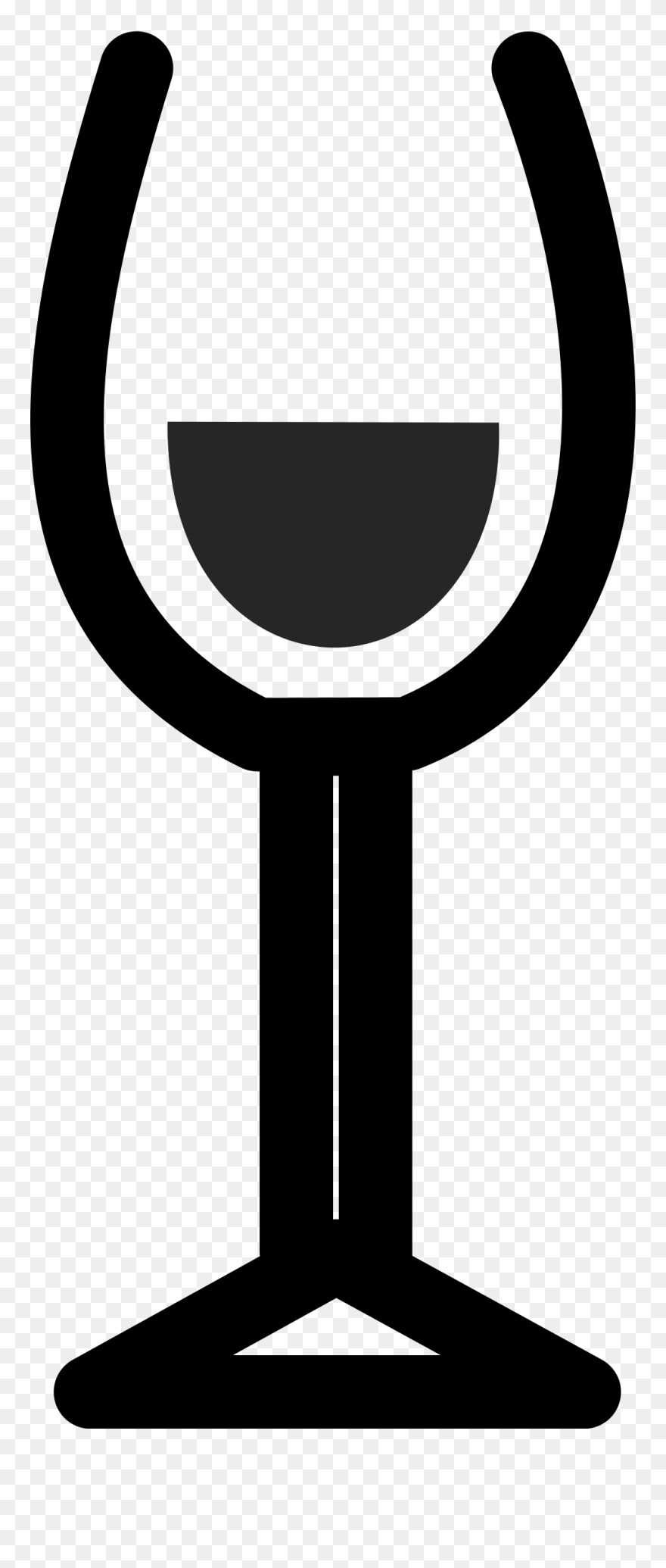 Clipart - Vino Symbol - Png Download