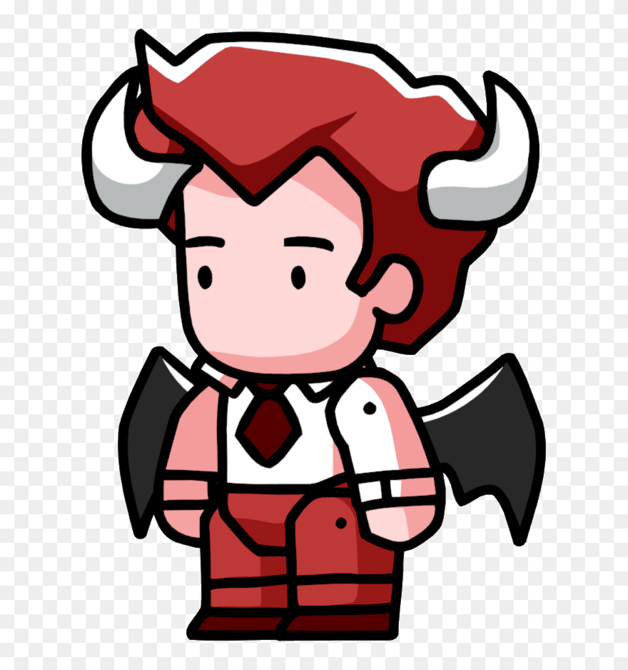 Scribblenauts Horned Bat - Scribblenauts Objects Clipart