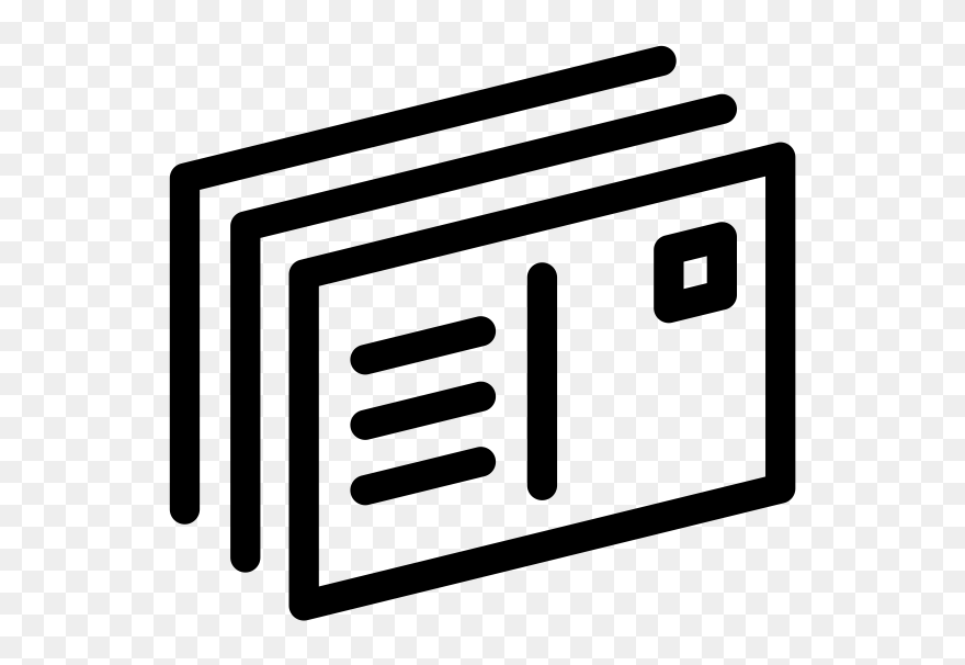 Postcard Clipart - Png Download