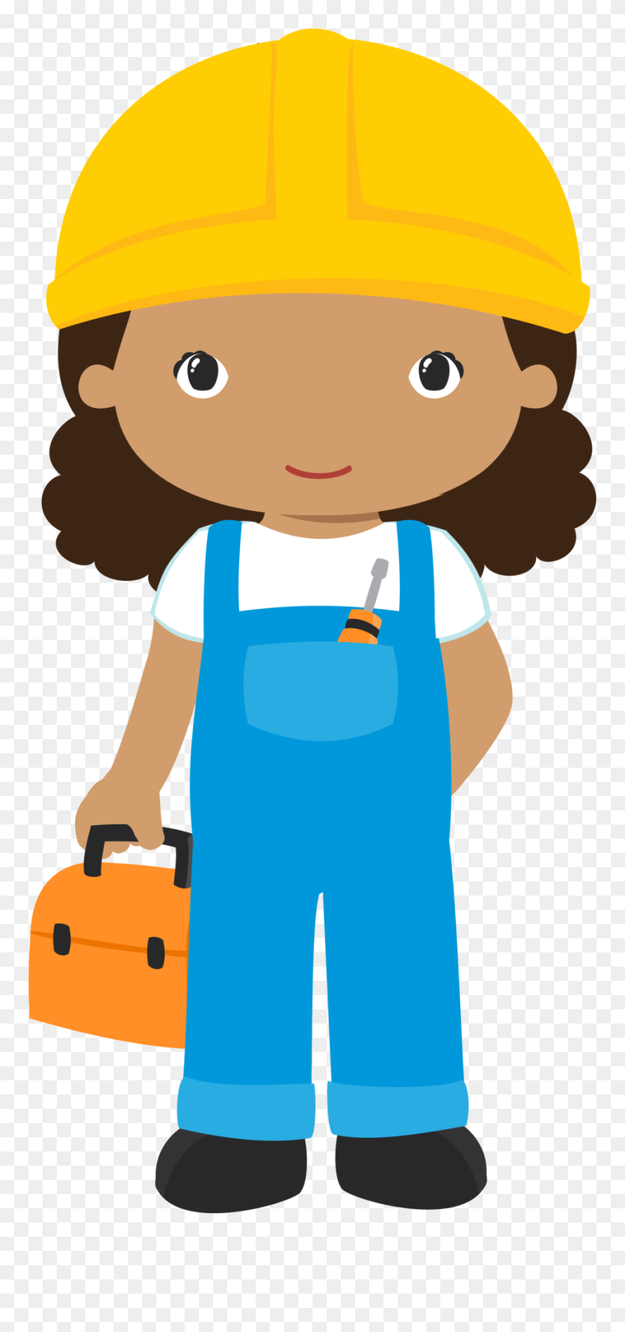 Construction Worker Clipart - Png Download