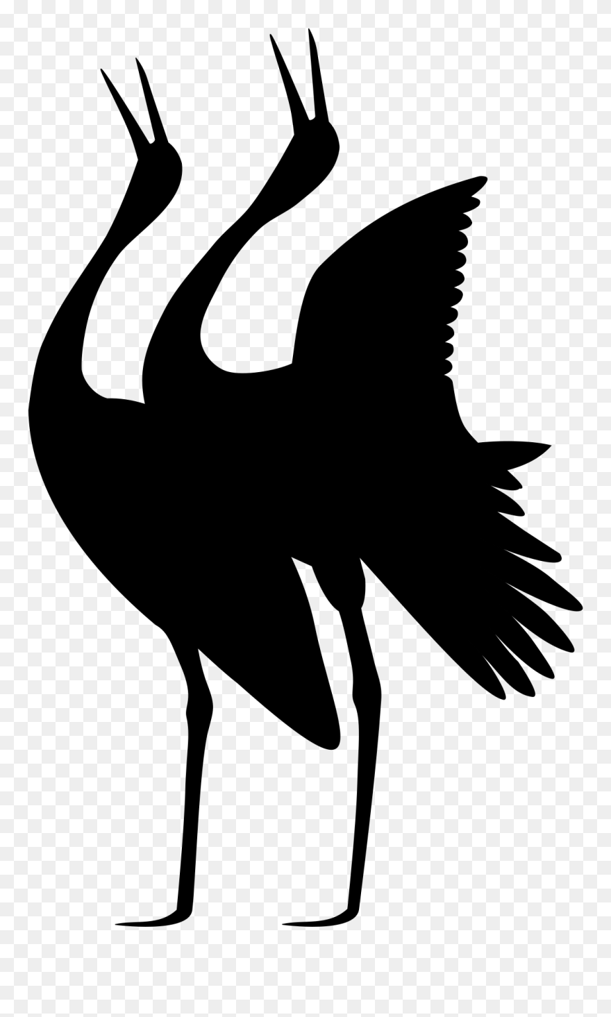 Sarus Crane Clipart - Png Download