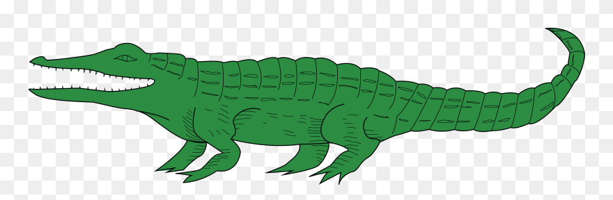 Collection Of Crocodile - Jamaica Coat Of Arms Crocodile Clipart