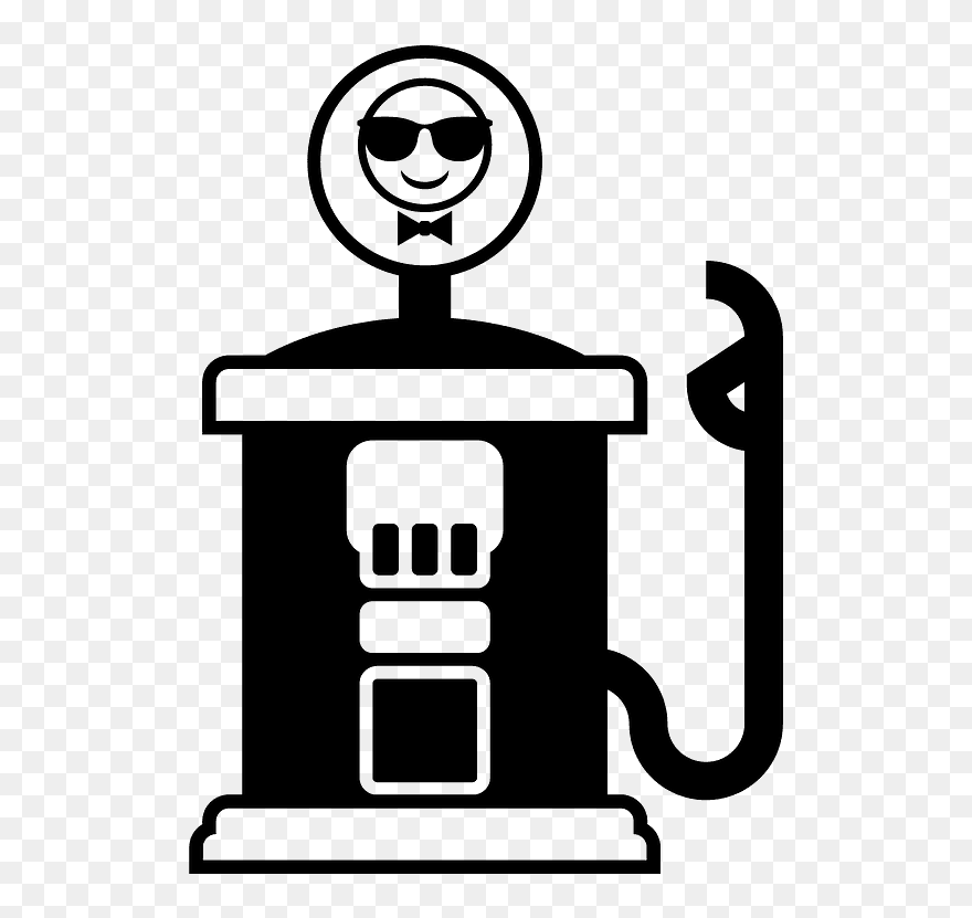 Fuel Pump Emoji Clipart - Emoji - Png Download