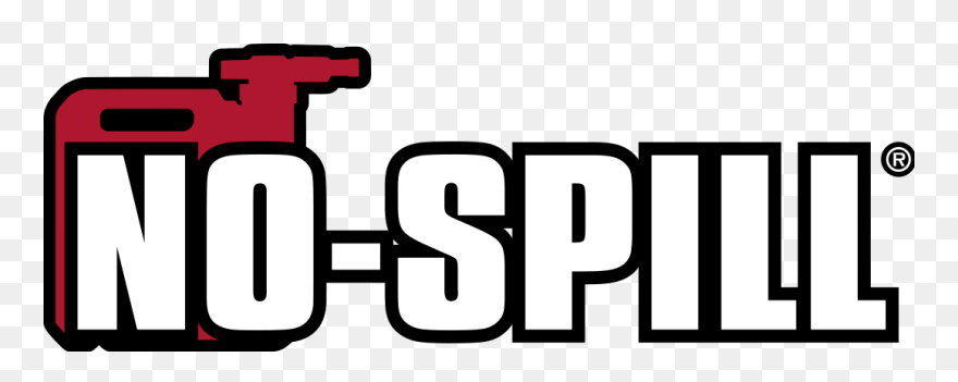 No Spill Gas Can Logo Clipart