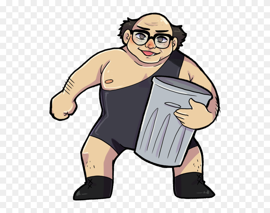 Trash Man Clip Art - Png Download