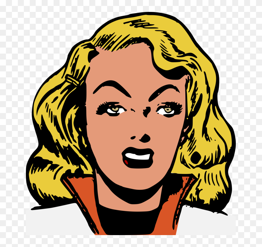 Emotion,hairstyle,art Clipart