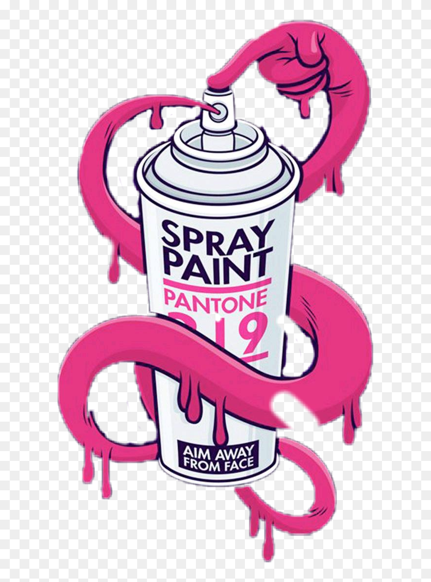Transparent Spray Can Clip Art - Graffiti - Png Download
