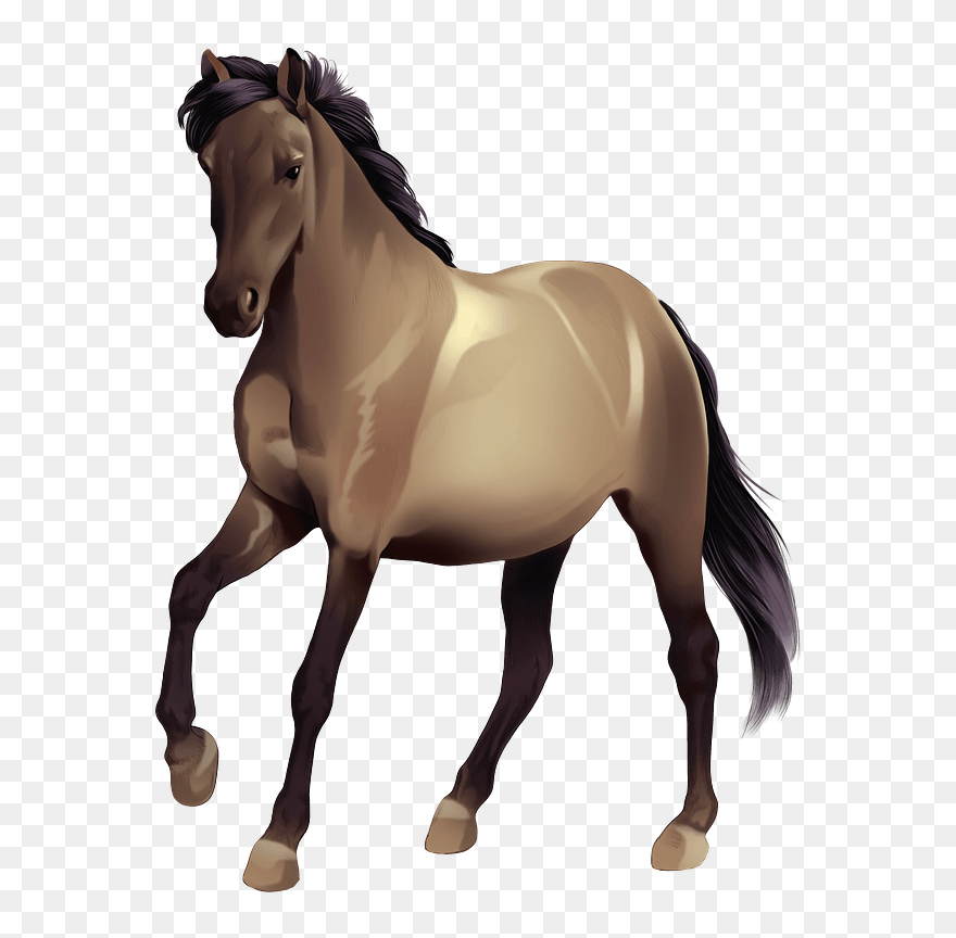Spanish Mustang Clipart - Sorrel - Png Download