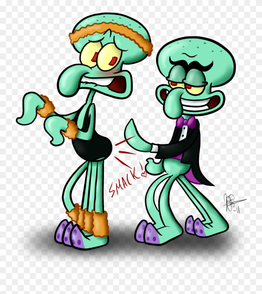 Spongebob Reviews Season New - Spongebob And Squidward Love Clipart