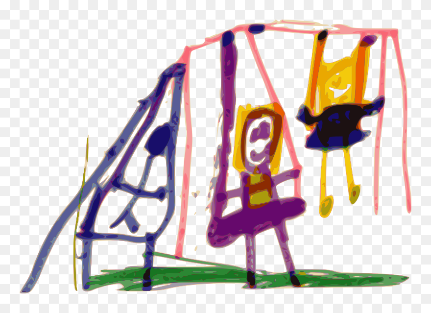 Kindergarten Art Swing Clipart