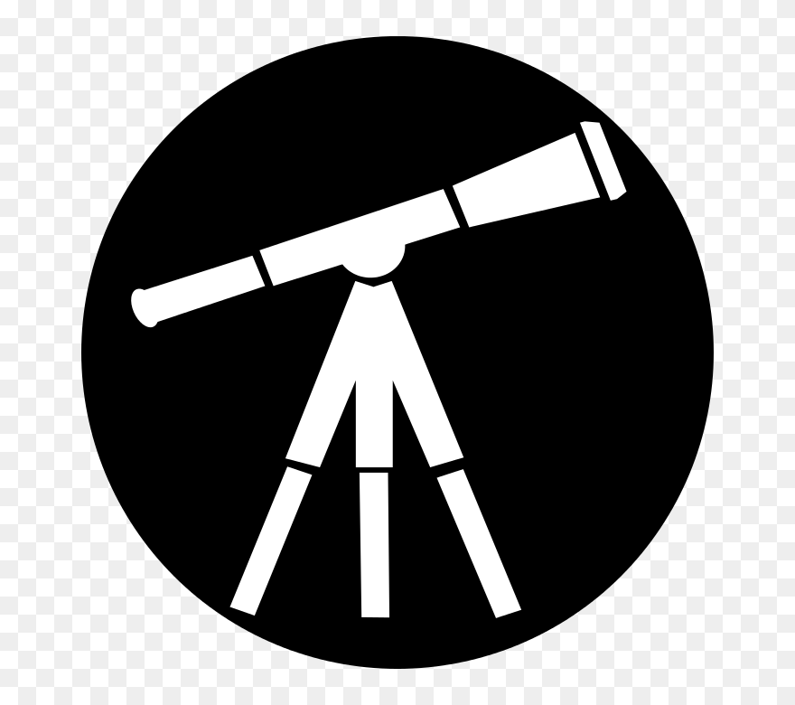 Computer Icons Clip Art - Telescope White Png Transparent Png