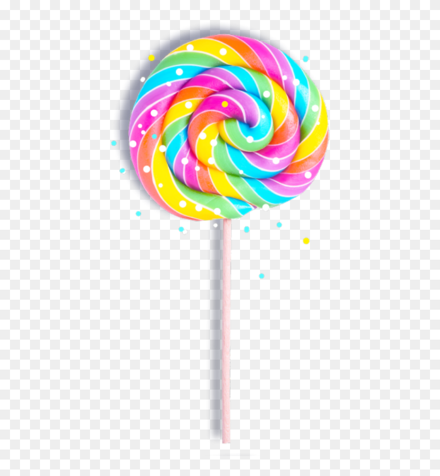 Candy Clipart Pastel Lollipop Transparent Png Download (5807862