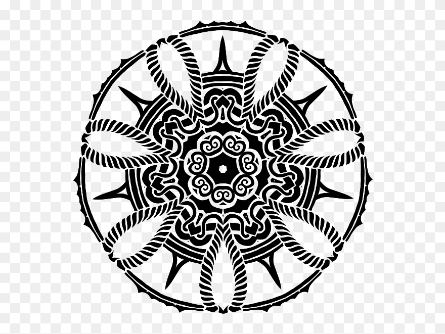 Ancient Wheel Silhouette - Animated Happy Republic Day Clipart