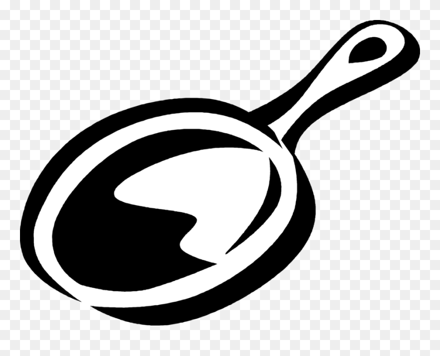 Transparent Frying Pan Clip Art - Vector Frigideira Png
