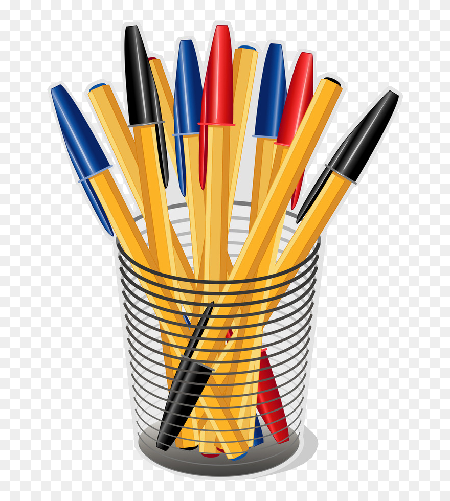 Pencil Cup Png - Pens Clipart Transparent Png