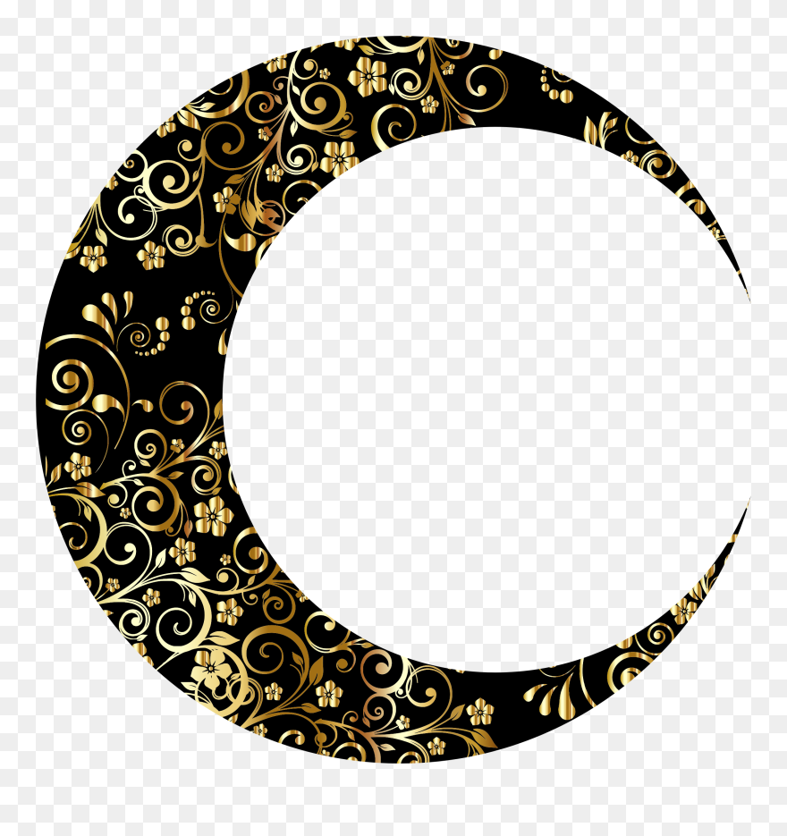Moon Clipart Small Moon - Crescent Moon Clipart Transparent Background - Png Download