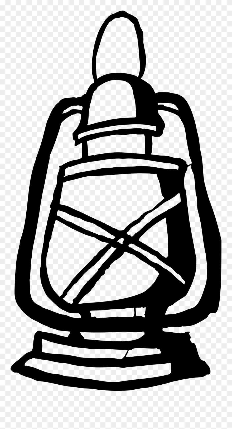 Transparent Lantern Clipart - Latern Clipart Black And White - Png Download