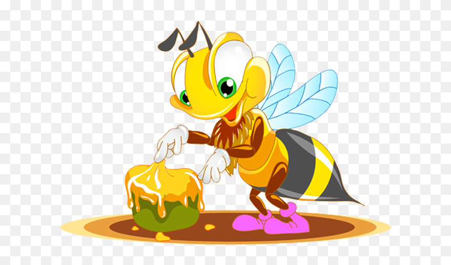 Bee - Funny Bee Clipart