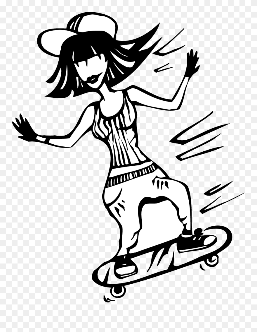Skateboard Deck Clipart